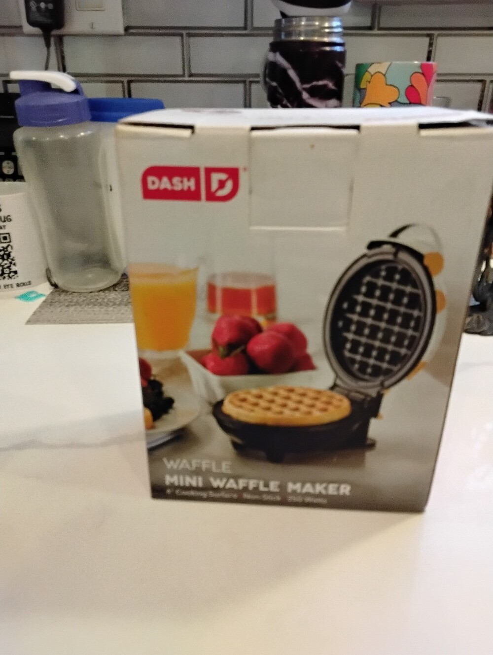 New In Box MINI WAFFLE MAKER, With Instruction booklet